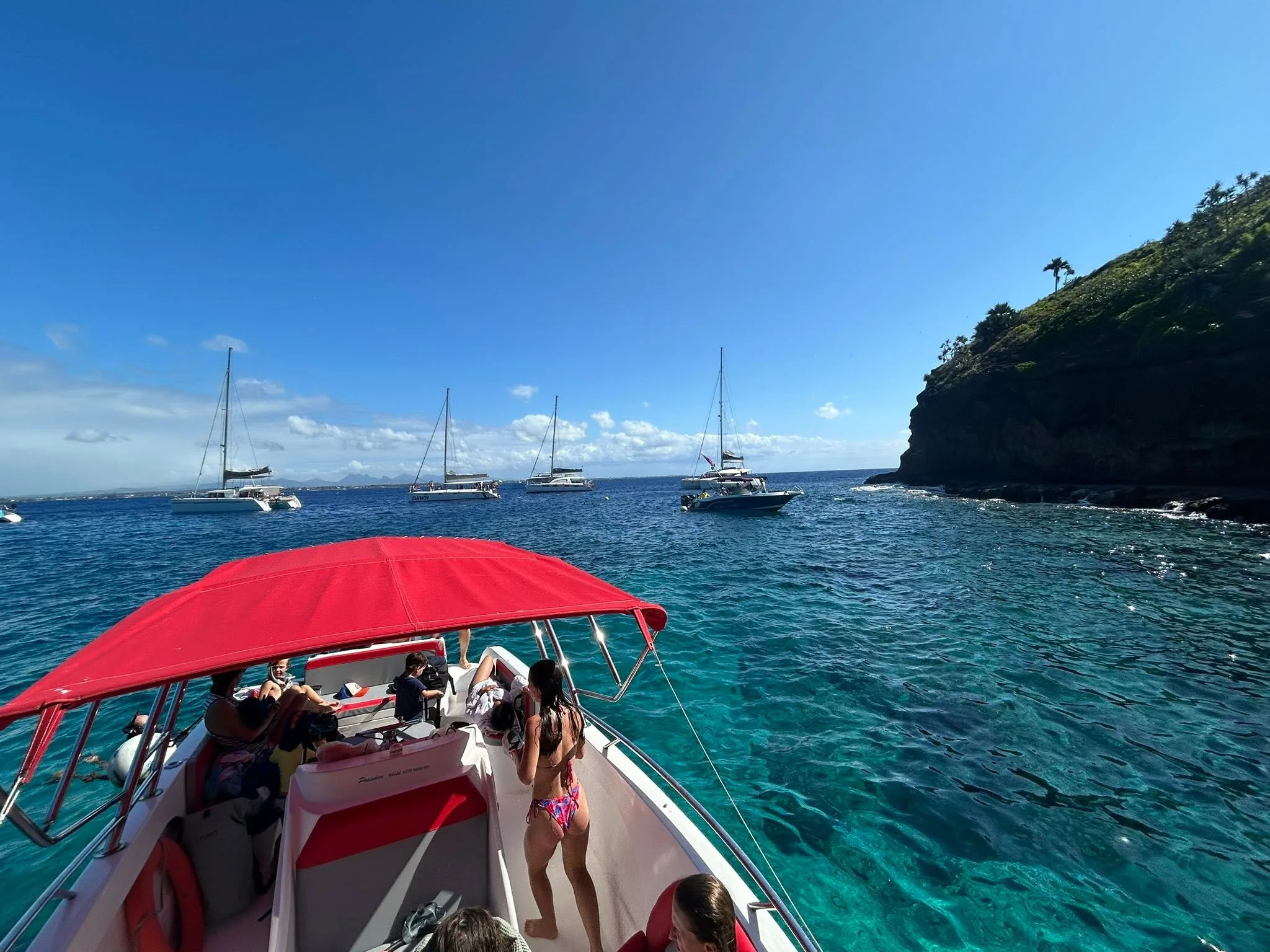 Excursion en bateau privé dans le lagon
